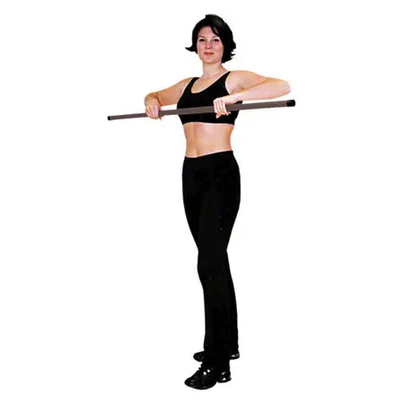 Gewichtsstange Fit Bars, 1,5 kg,  2,8 cm x 120 cm, grau