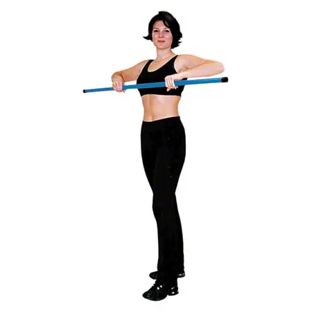 Gewichtsstange Fit Bar, 2 kg,  2,8 cm x 120 cm, blau