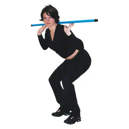 Gewichtsstange Fit Bar, 2 kg,  2,8 cm x 120 cm, blau
