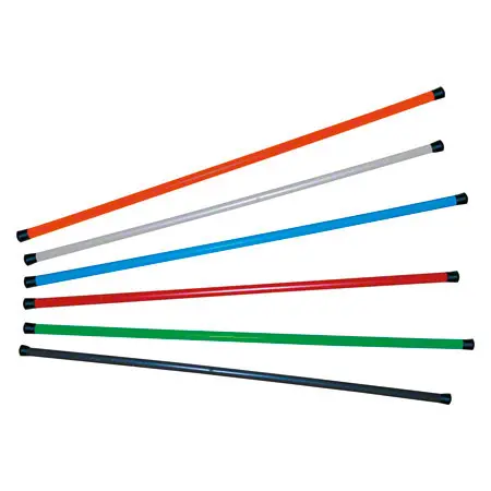 Gewichtsstange Fit Bar, 2 kg,  2,8 cm x 120 cm, blau
