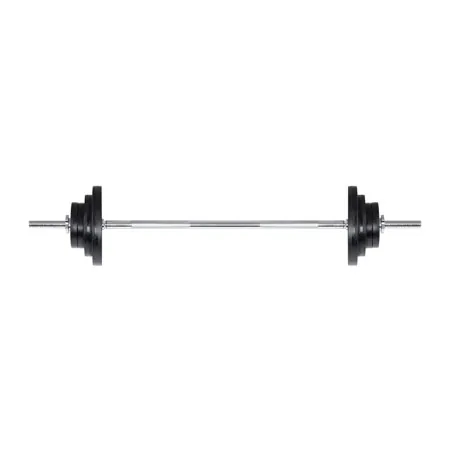 Langhantel-Set, 50 kg, 9-tlg.
