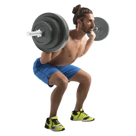 Langhantel-Set, 60 kg, 11-tlg.