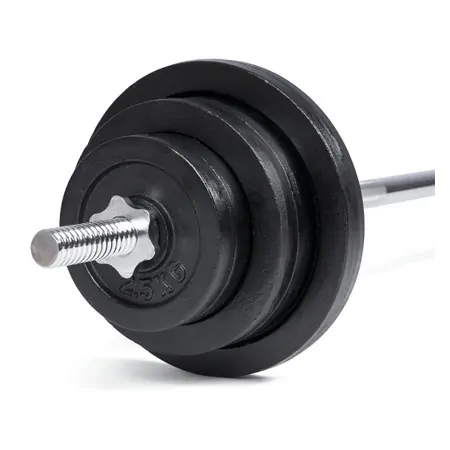 Langhantel-Set, 60 kg, 11-tlg.