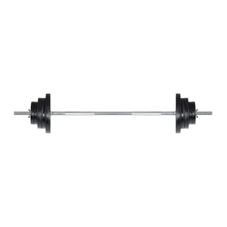 Langhantel-Set, 60 kg, 11-tlg.