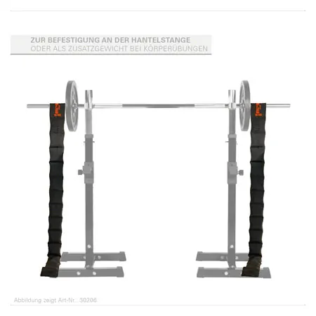HeavyPack Gewichtsgurt 16 kg, 1800 x 132 mm