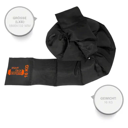HeavyPack Gewichtsgurt 16 kg, 1800 x 132 mm