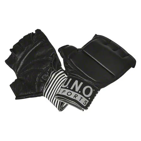 U.N.O. Sports Ballhandschuh Black Combat, Gr. M, Paar