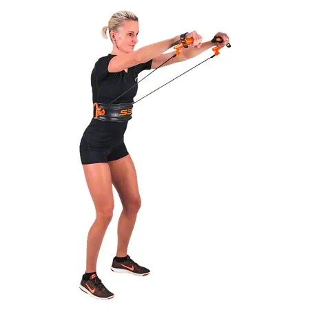 Shadowboxer Fitness- und Boxtrainer, inkl. Power Tubes, leicht