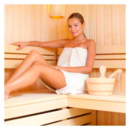 Sauna Starter-Set 8-tlg., Aufgusskbel + Schpfkelle + 5 versch. Saunadfte  50 ml