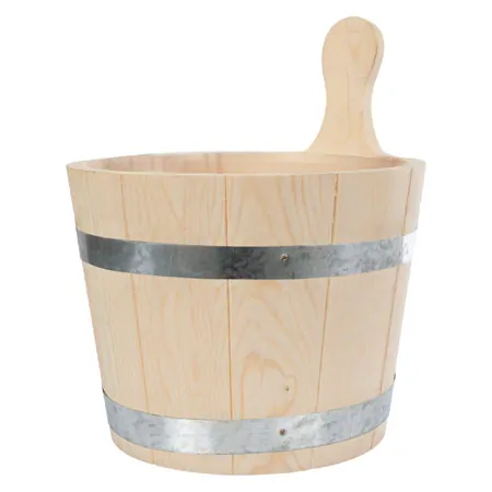 Sauna Starter-Set 8-tlg., Aufgusskbel + Schpfkelle + 5 versch. Saunadfte  50 ml