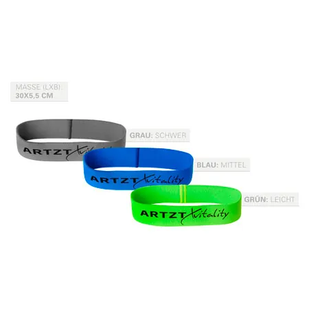 ARTZT vitality Loop Band Textil, mittel, blau