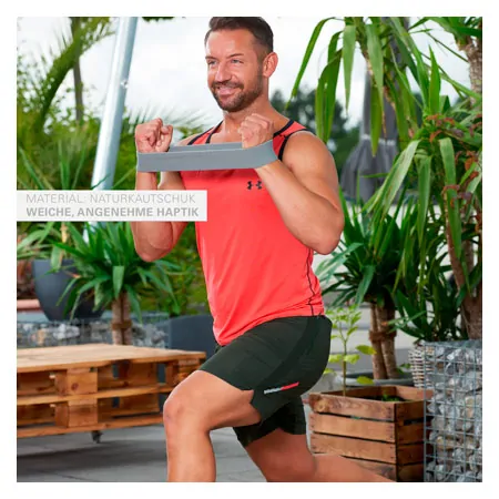 ARTZT vitality Loop Band Textil, schwer, grau