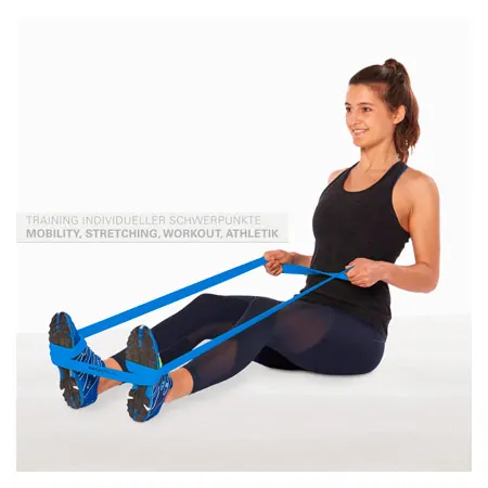 ARTZT vitality Super Band Textil, mittel, blau