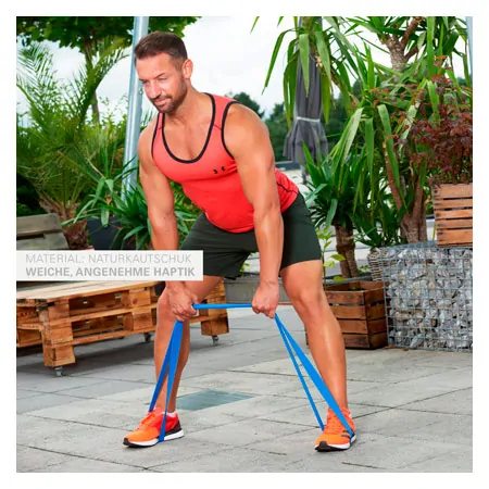 ARTZT vitality Super Band Textil, mittel, blau