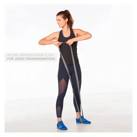 ARTZT vitality Super Band Textil, schwer, grau