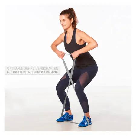 ARTZT vitality Super Band Textil, schwer, grau