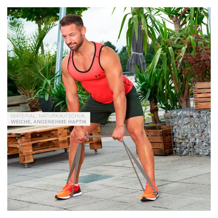 ARTZT vitality Super Band Textil, schwer, grau