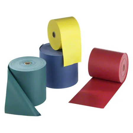 ARTZT vitality latexfree bungsband, 25 m x 11,5 cm, mittel, rot