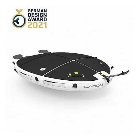 ICAROS Cloud XXL-Balanceboard, aufblasbar, fr Ganzkrpertraining