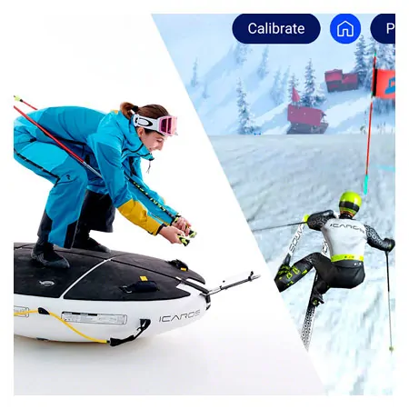 ICAROS Cloud XXL-Balanceboard, aufblasbar, fr Ganzkrpertraining