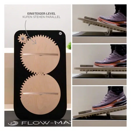 FLOW-MAX Gleichgewichts- und Stabilittstrainer VarioBoard, 80x55 cm
