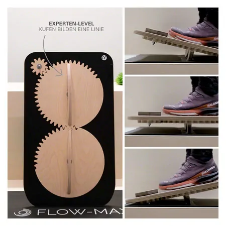 FLOW-MAX Gleichgewichts- und Stabilittstrainer VarioBoard, 80x55 cm
