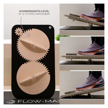 FLOW-MAX Gleichgewichts- und Stabilittstrainer VarioBoard, 80x55 cm