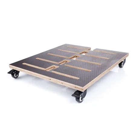 FLOW-MAX VarioBoard Halterung mit Rollen, 61 x 57 cm
