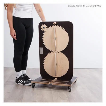 FLOW-MAX VarioBoard Halterung mit Rollen, 61 x 57 cm