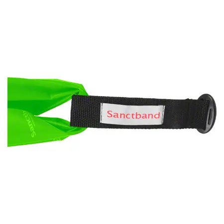 Sanctband 2 m mit Tranker, mittel, grn