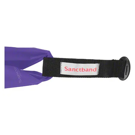 Sanctband 2 m mit Tranker, extra stark, violett