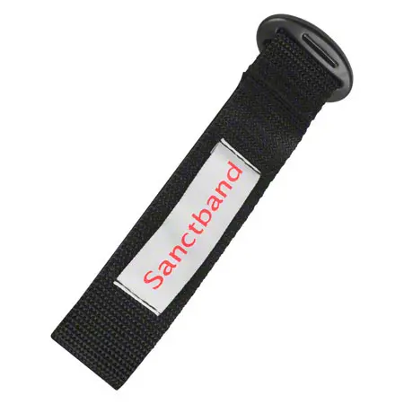 Sanctband 2 m mit Tranker, super stark, grau