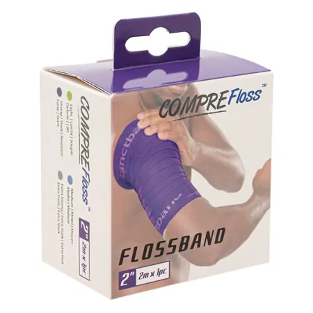 Flossband Level 3, 2m x 5 cm, stark, violett