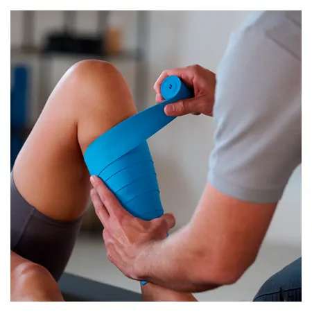 ARTZT thepro Flossband, 5 m x 5 cm, blau