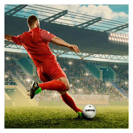 Derbystar Fublle-Set, 10x Brillant APS Classic, Gre 5 inkl. Sport-Tec Ballsack
