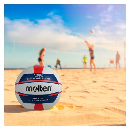Molten Beachvolleyball Replika Freizeitball V5B1500-WN, Gre 5