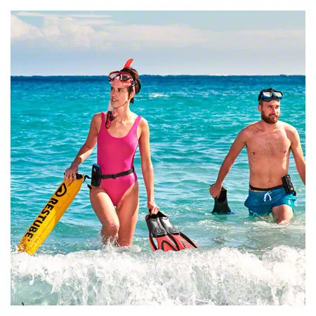 RESTUBE aufblasbare Schwimm- und Rettungsboje active, inkl. CO2 Patrone