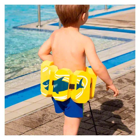 Delphin Schwimmscheiben bis 60 kg, Paar, 2x3 Scheiben inkl. BECO Schwimmgrtel