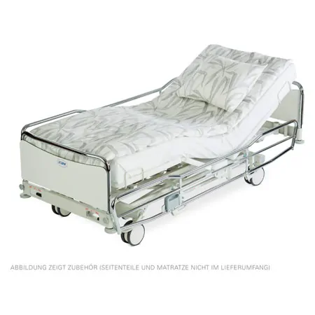 Lojer Krankenhausbett ScanAfia X ICU E-490, Trendelenburg elektr., Chrom