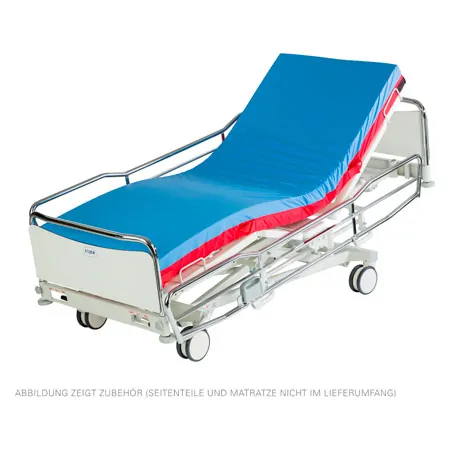 Lojer Krankenhausbett ScanAfia X ICU E-490, Trendelenburg elektr., Chrom