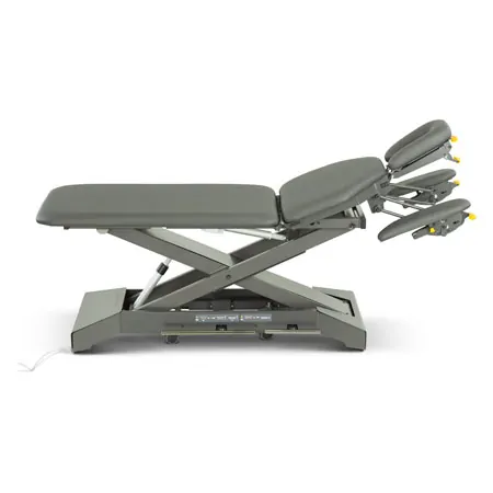 Lojer Therapieliege Kinos X5 Radautomatik & Fuschalter, LxBxH 203x65x46-95 cm, carbon