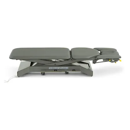 Lojer Therapieliege Kinos X5 Radautomatik & Fuschalter, LxBxH 203x65x46-95 cm, carbon