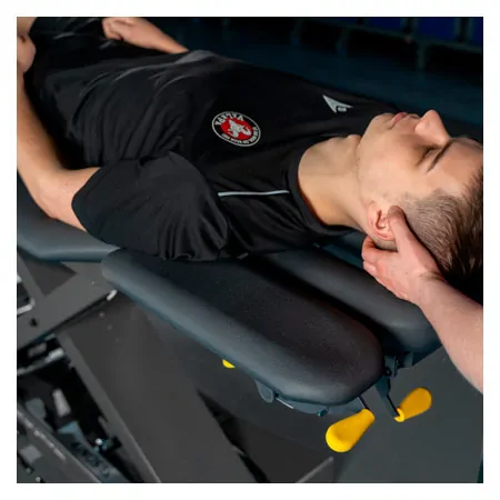 Lojer Therapieliege Kinos X5 Radautomatik & Fuschalter, LxBxH 203x65x46-95 cm, carbon