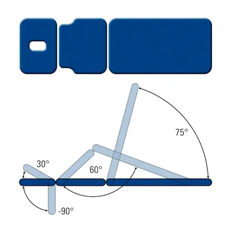 Lojer Therapieliege Delta DP3
