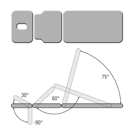 Lojer Therapieliege Delta DP3