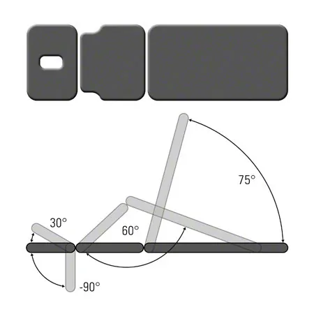 Lojer Therapieliege Delta DP3