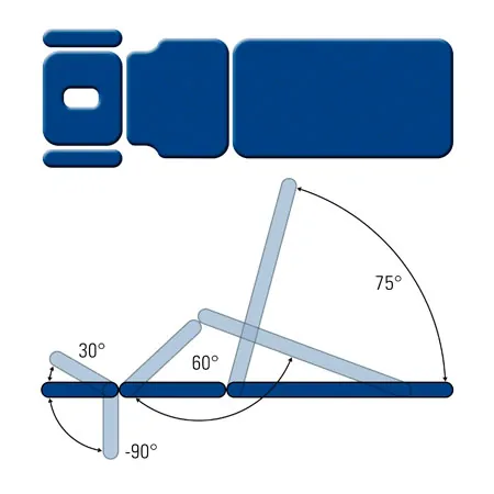 Lojer Therapieliege Delta DP5