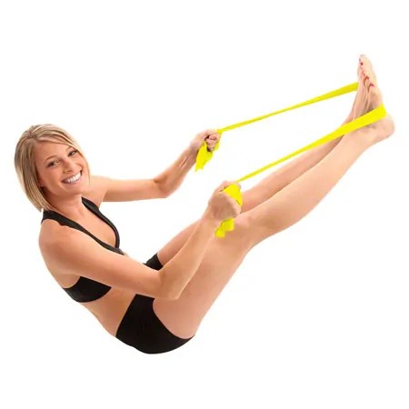 Thera-Band, Aktion: 45,5 m Rolle, leicht, gelb + 5,5 m Rolle, leicht, gelb GRATIS