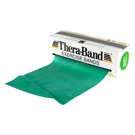 Thera-Band, Aktion: 45,5 m Rolle, stark, grn + 5,5 m Rolle, stark, grn GRATIS