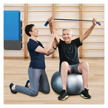 Thera-Band, Aktion: 45,5 m Rolle, extra stark, blau + 5,5 m Rolle, extra stark, blau GRATIS